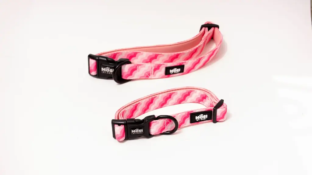 COLLAR PINK WAVES 